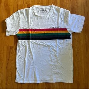 PACSUN BASICS STRIPED TEE